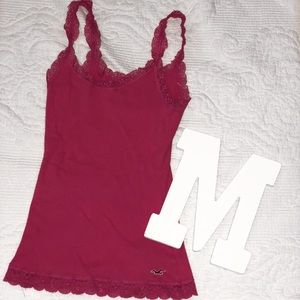 Pink Lace Cami